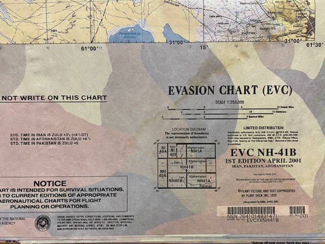 US Army Evasion Charts