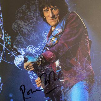 Ronnie Wood autograph