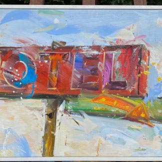 Paul Wright original oil painting